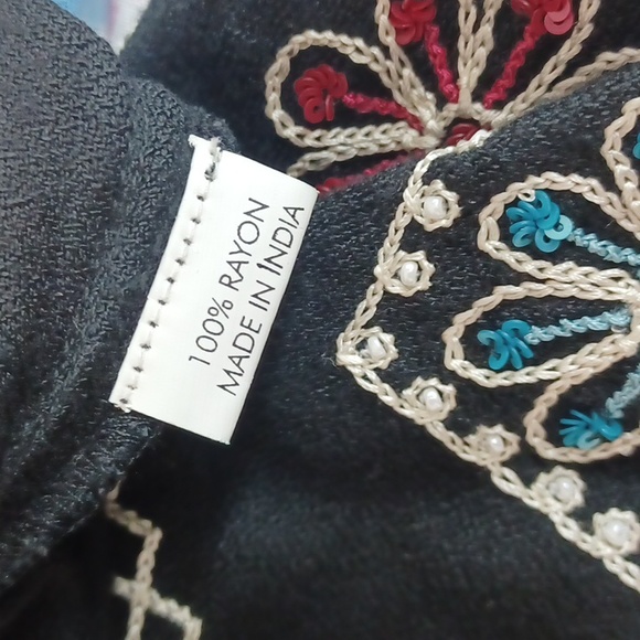 Double D Ranch Embellished Black Skirt Size S - Picture 9 of 10